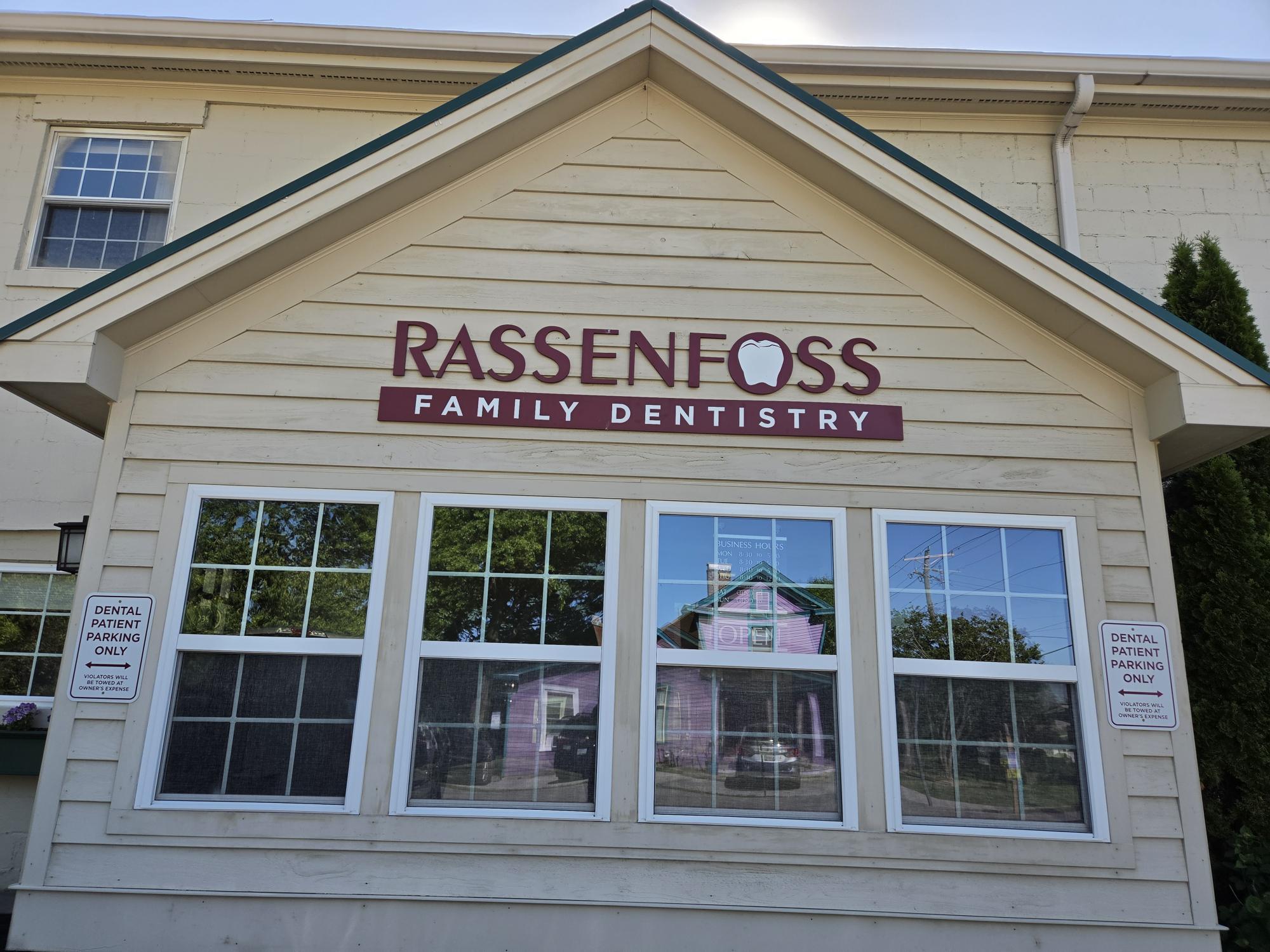 Rassenfoss Family Dentistry exterior